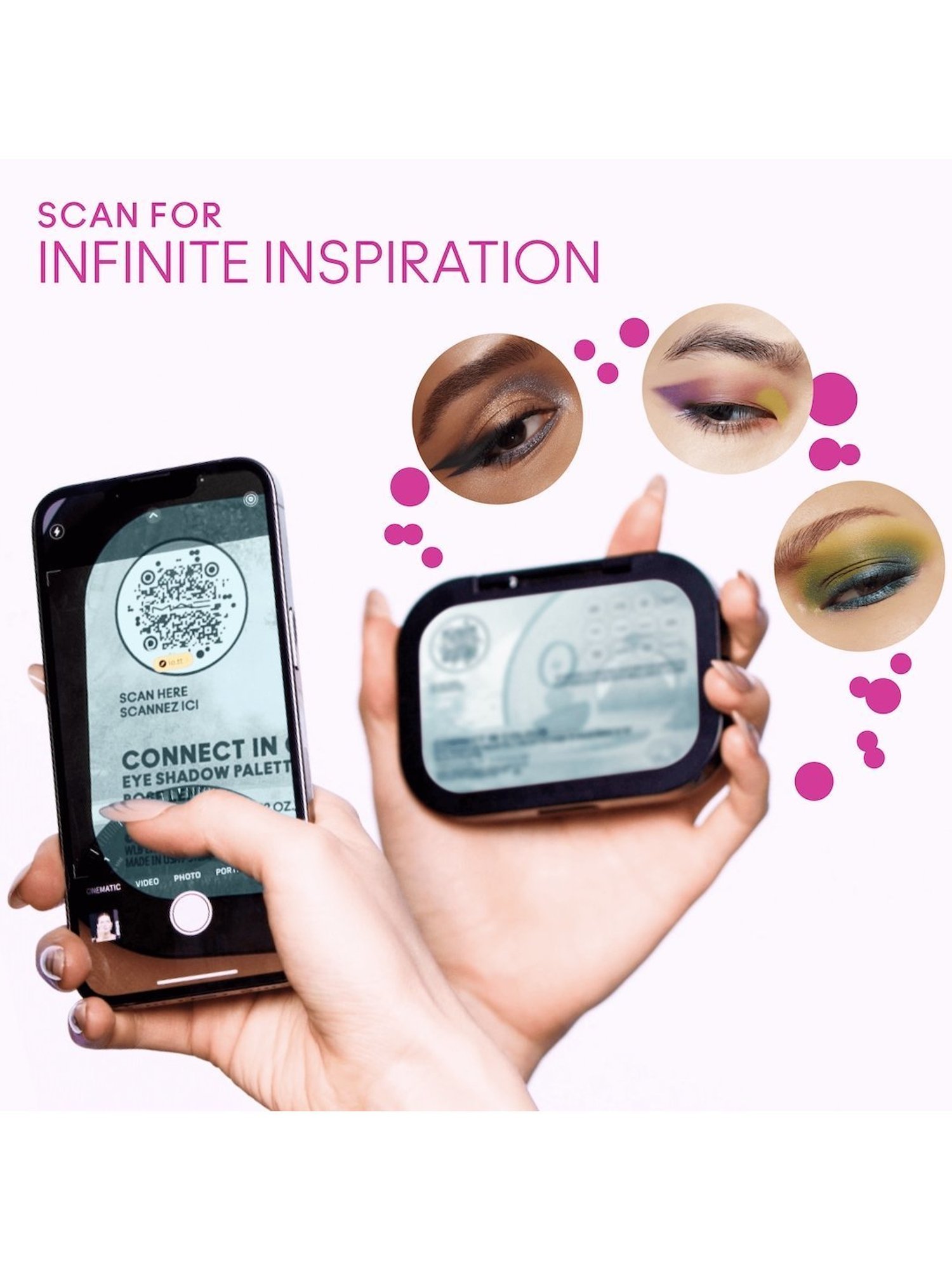 M.A.C Connect In Colour 12-Pan Eyeshadow Palette Hi-Fi Colour - 12.2 gm