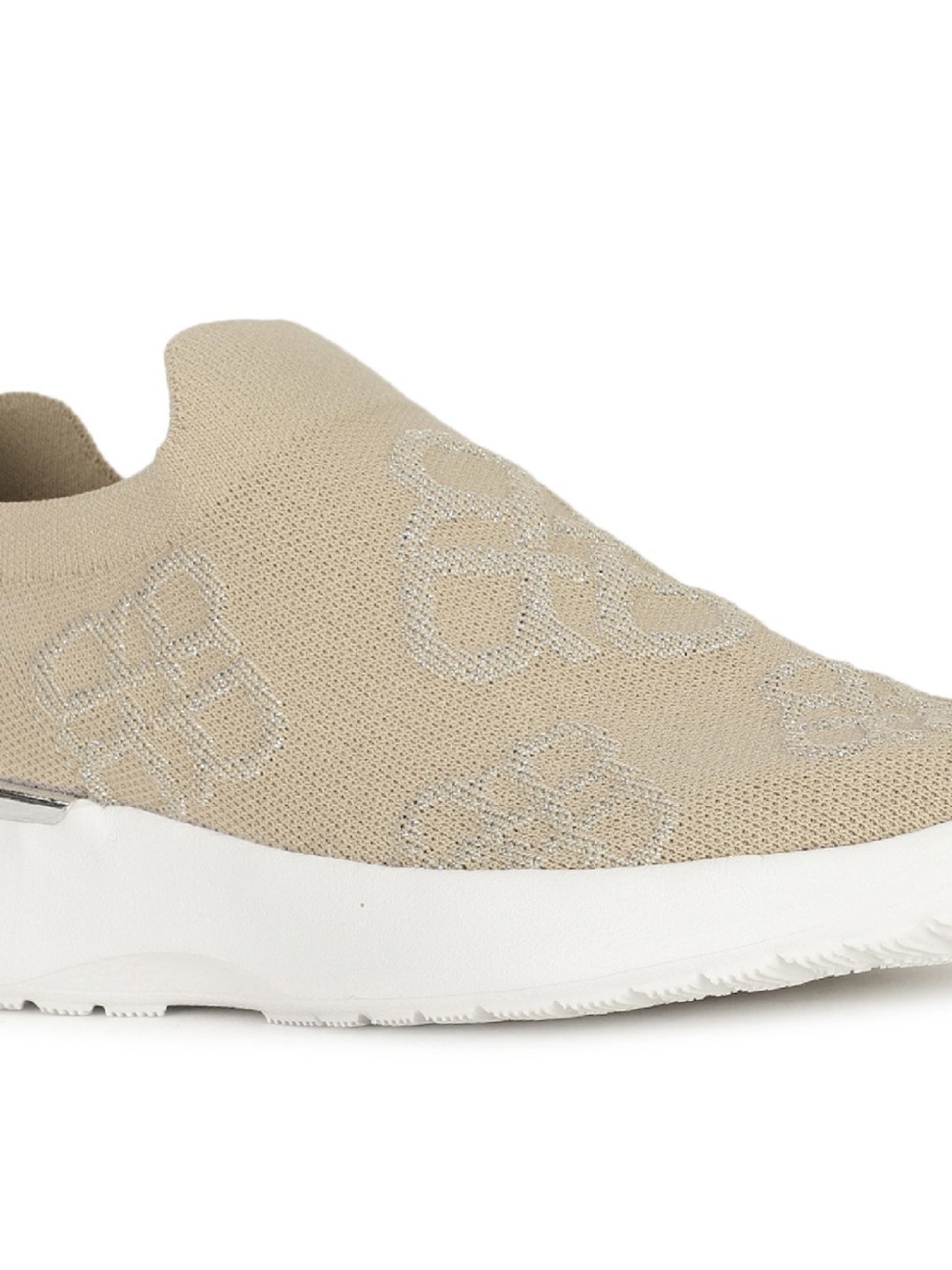 Bata Women's 323LITIAN01 Beige Walking Shoes