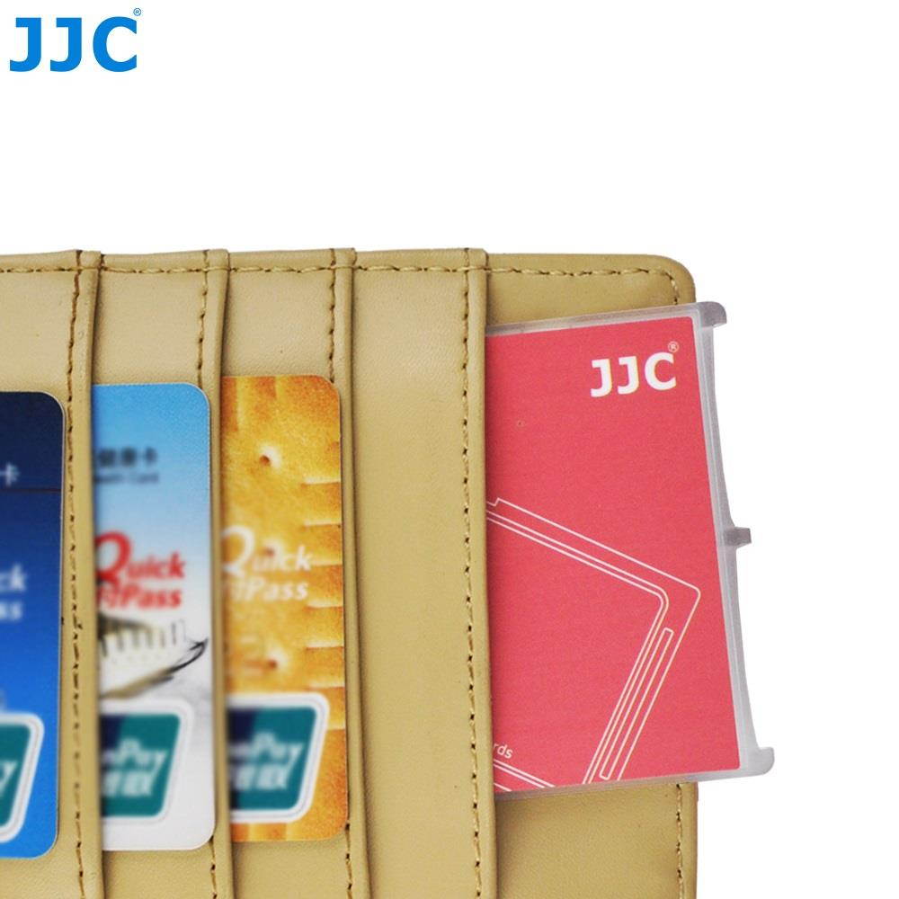 JJC Memory Card Case for 4x SD Cards - Red Edition - MCH-SD4