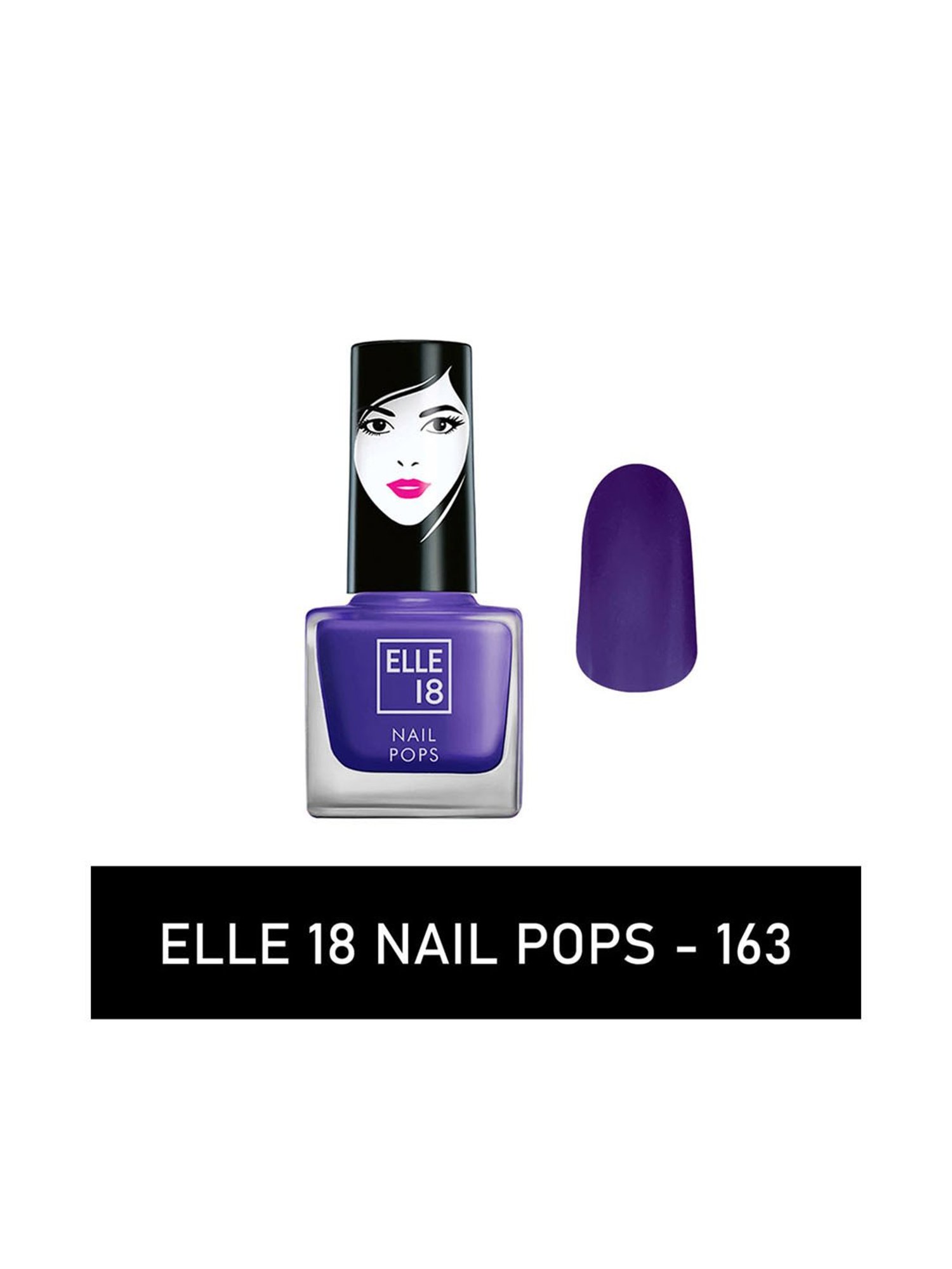 Elle 18 Nail Pops Nail Color Shade 163 - 5 ml