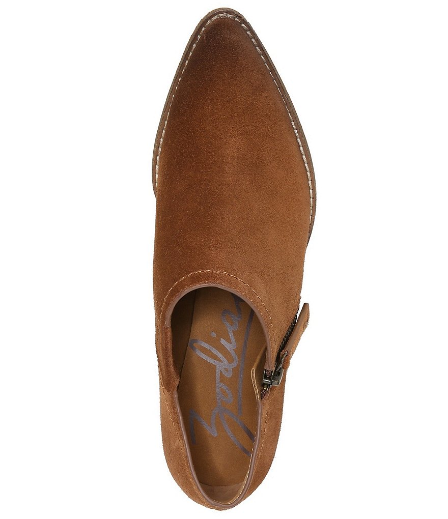 Zodiac Margot Suede Ankle Booties