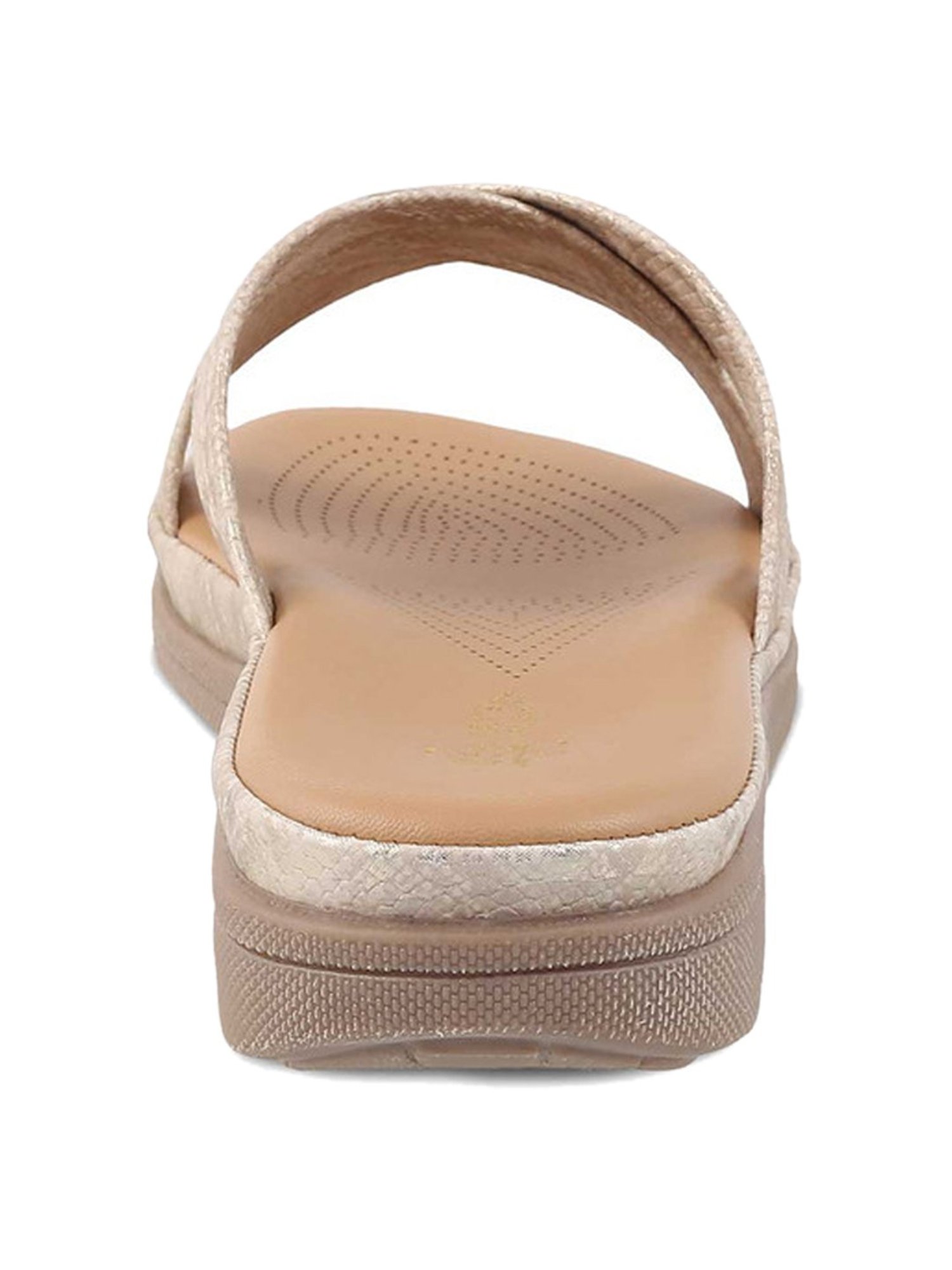 Tresmode Women's Golden Cross Strap Sandals