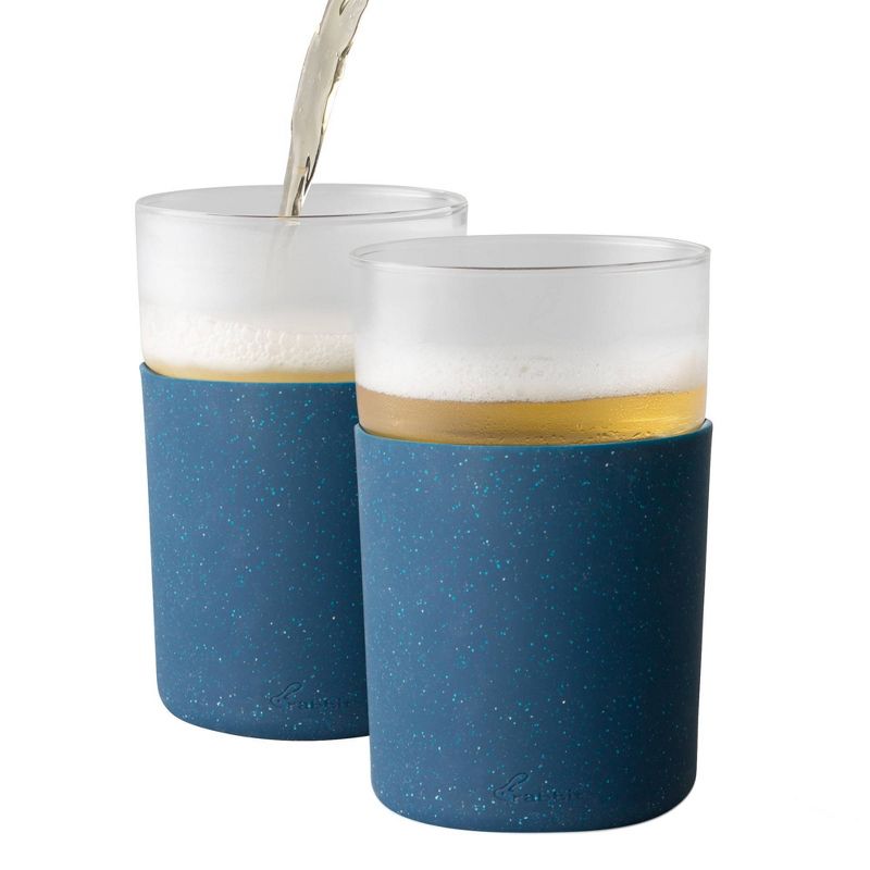 Rabbit Set of 2 Freezable Beer Glasses