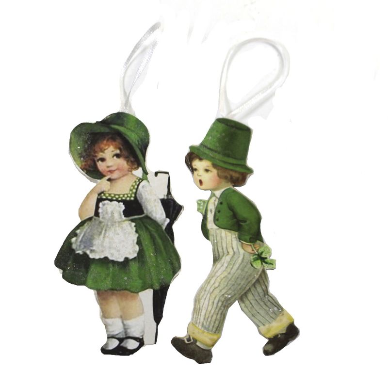 Northlight 3" Irish Leprechaun Hat St. Patrick's Day Ornament - Green/Gold