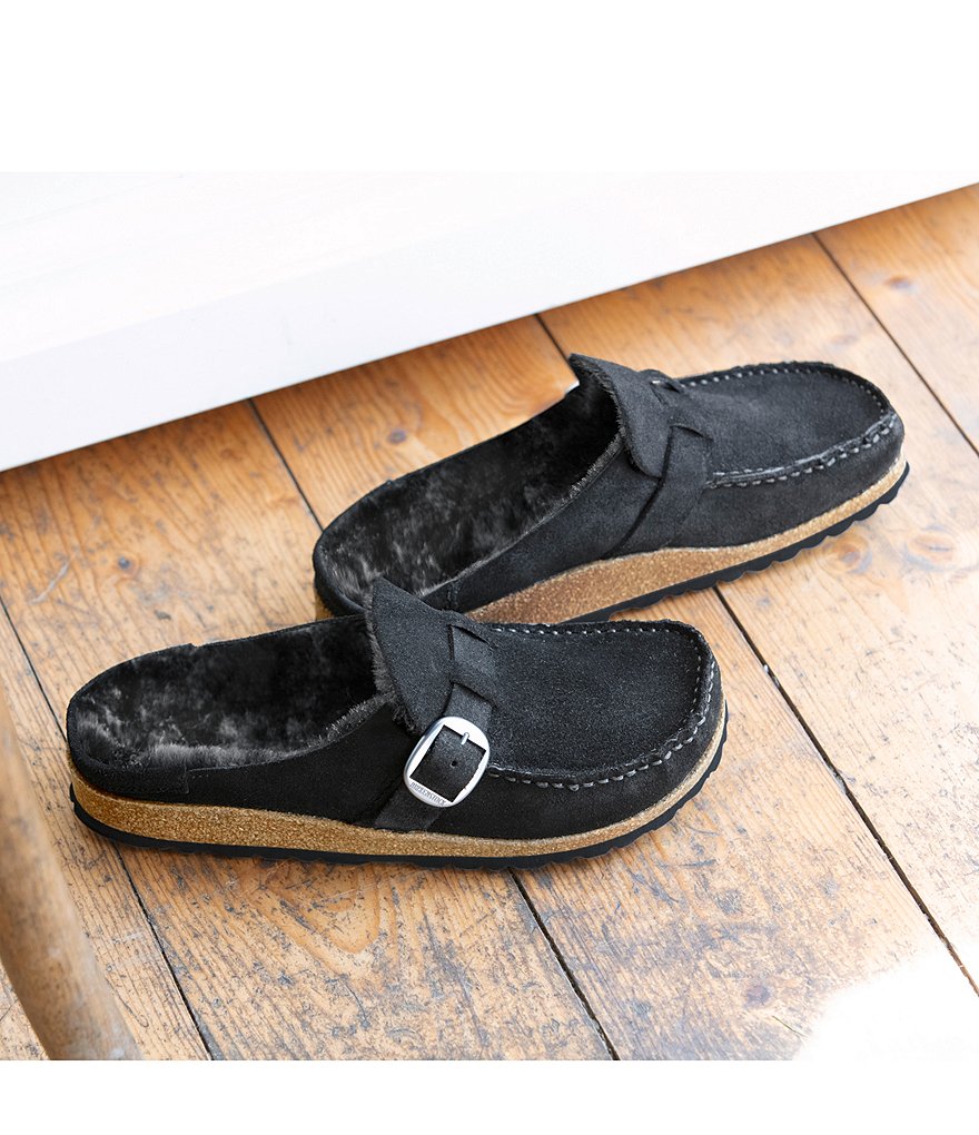 Birkenstock Women's Buckley Shearling Clogs