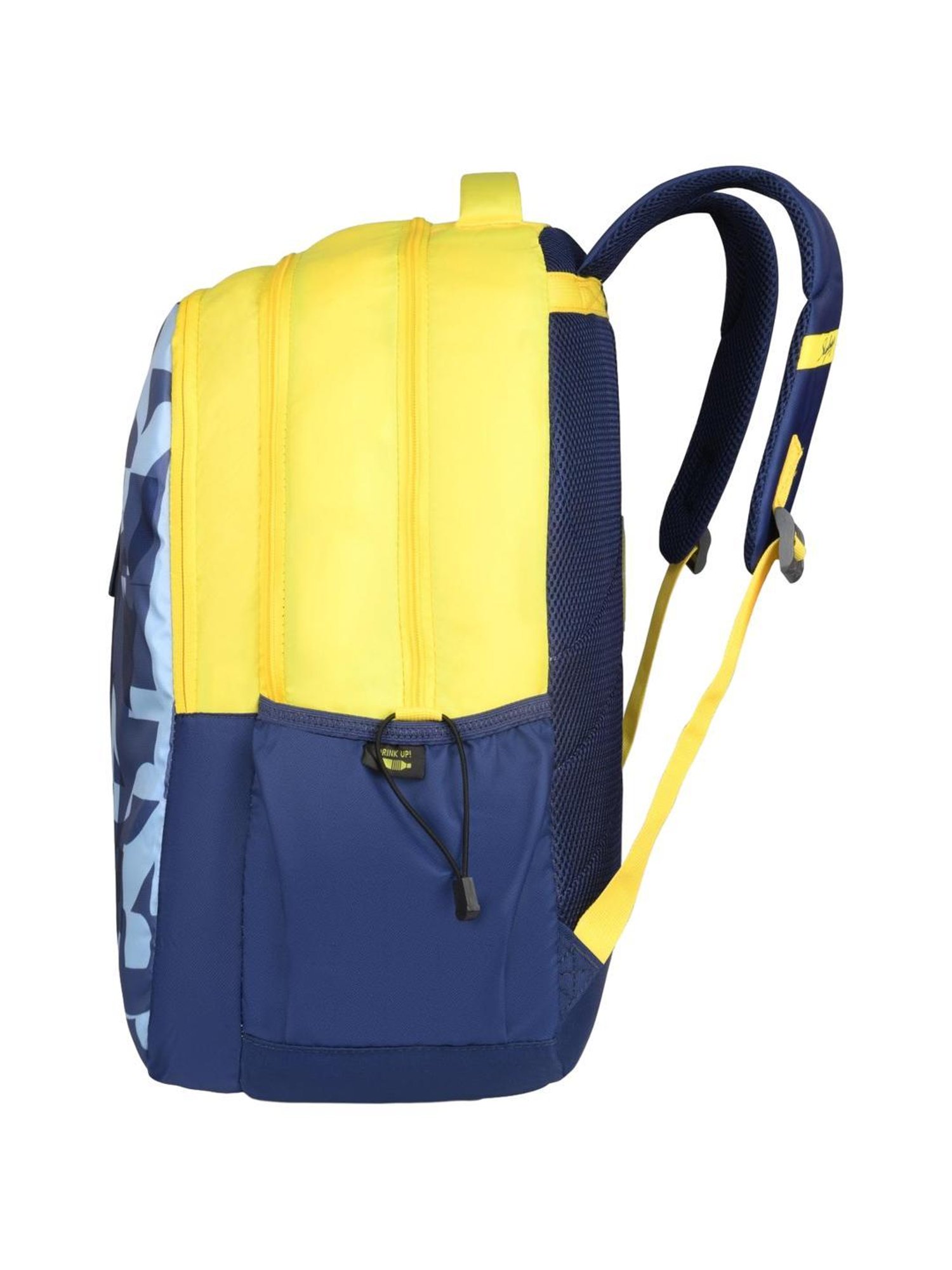 Skybags 35 Ltrs New Stream 23-01 Nautic Blue & Yellow Medium Backpack