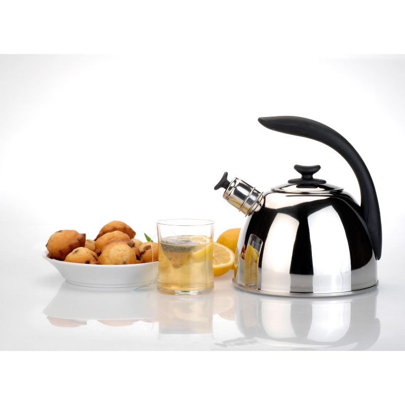 BergHOFF Essentials Lucia 18/10 SS Whistle Kettle, 2.6 Qt