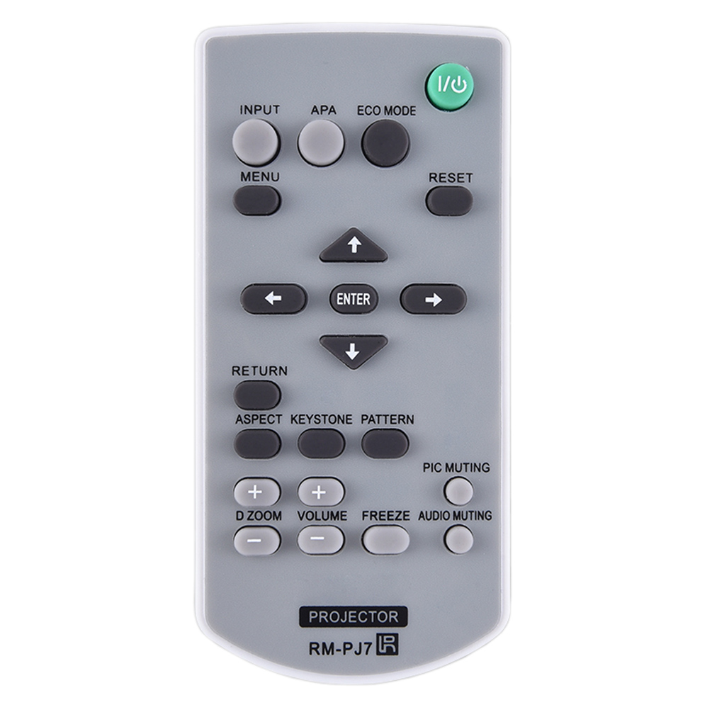 INTECHING RM-PJ7 Projector Remote Control for Sony VPL-BW120S, VPL-CW255, VPL-CW275, VPL-CX235, VPL-CX275/ EW130/ EX100/ EX120/ EX145/ EX175/ SW125/ SW525C/ SW535C/ SW535EBPAC/ SX125/ SX535EBPAC