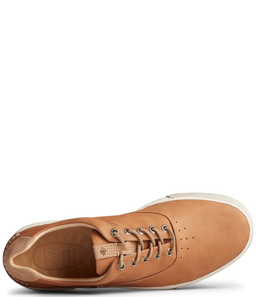 Sperry Men's Gold Striper Plushwave Leather Sneakers