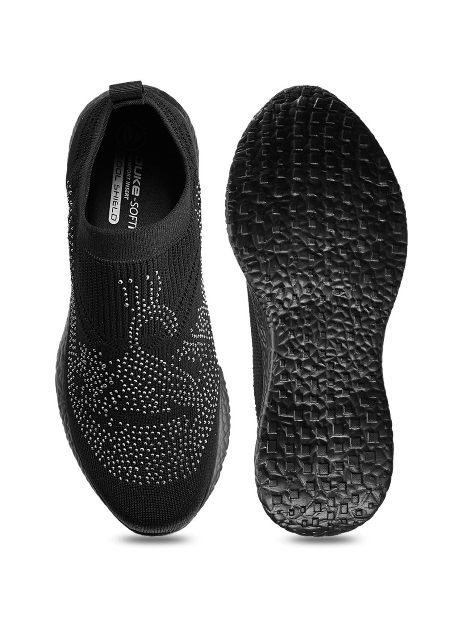 Duke Women's Black Running Shoes