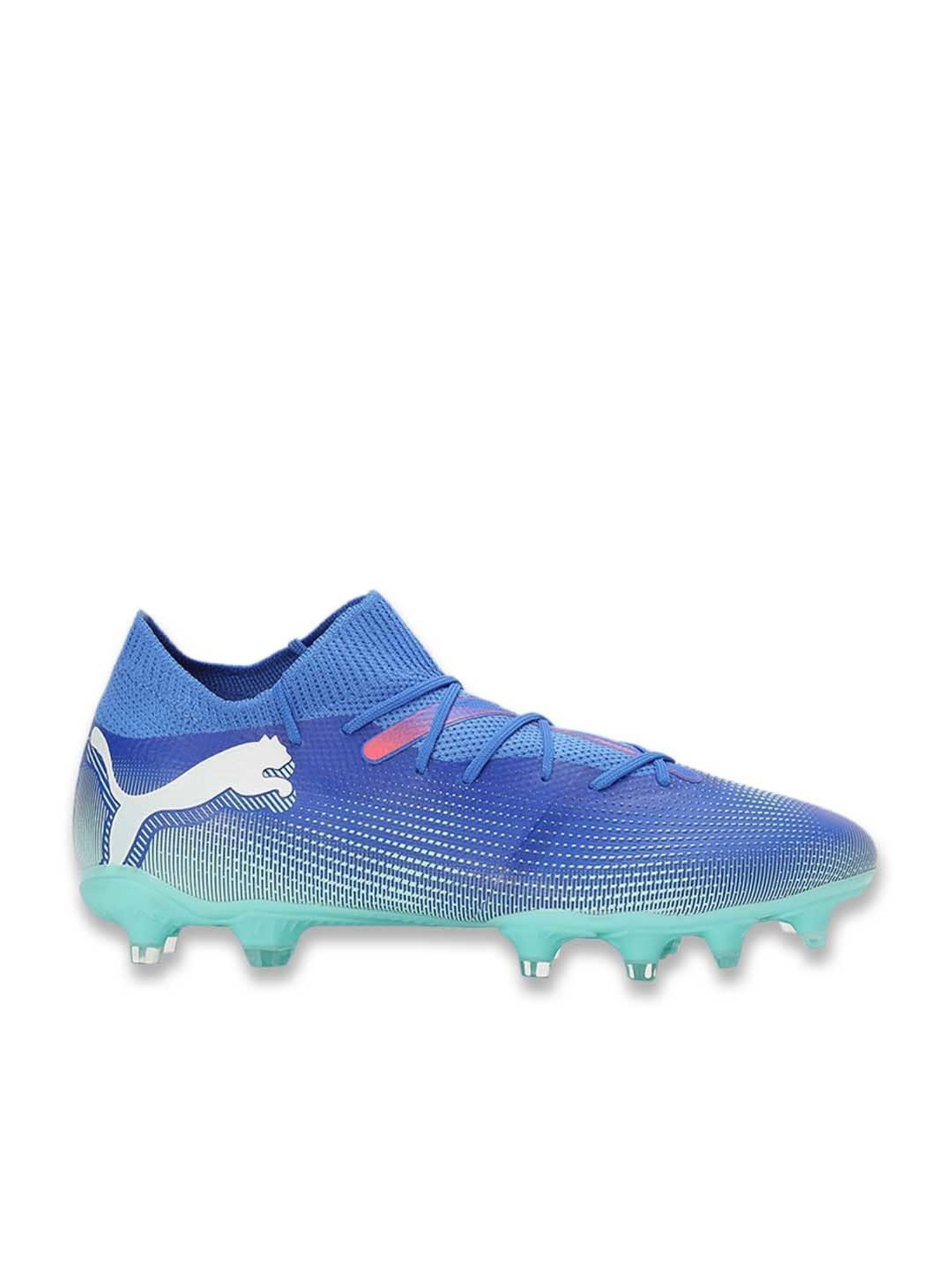 Puma Women's FUTURE 7 MATCH FG/AG Blue Football Shoes