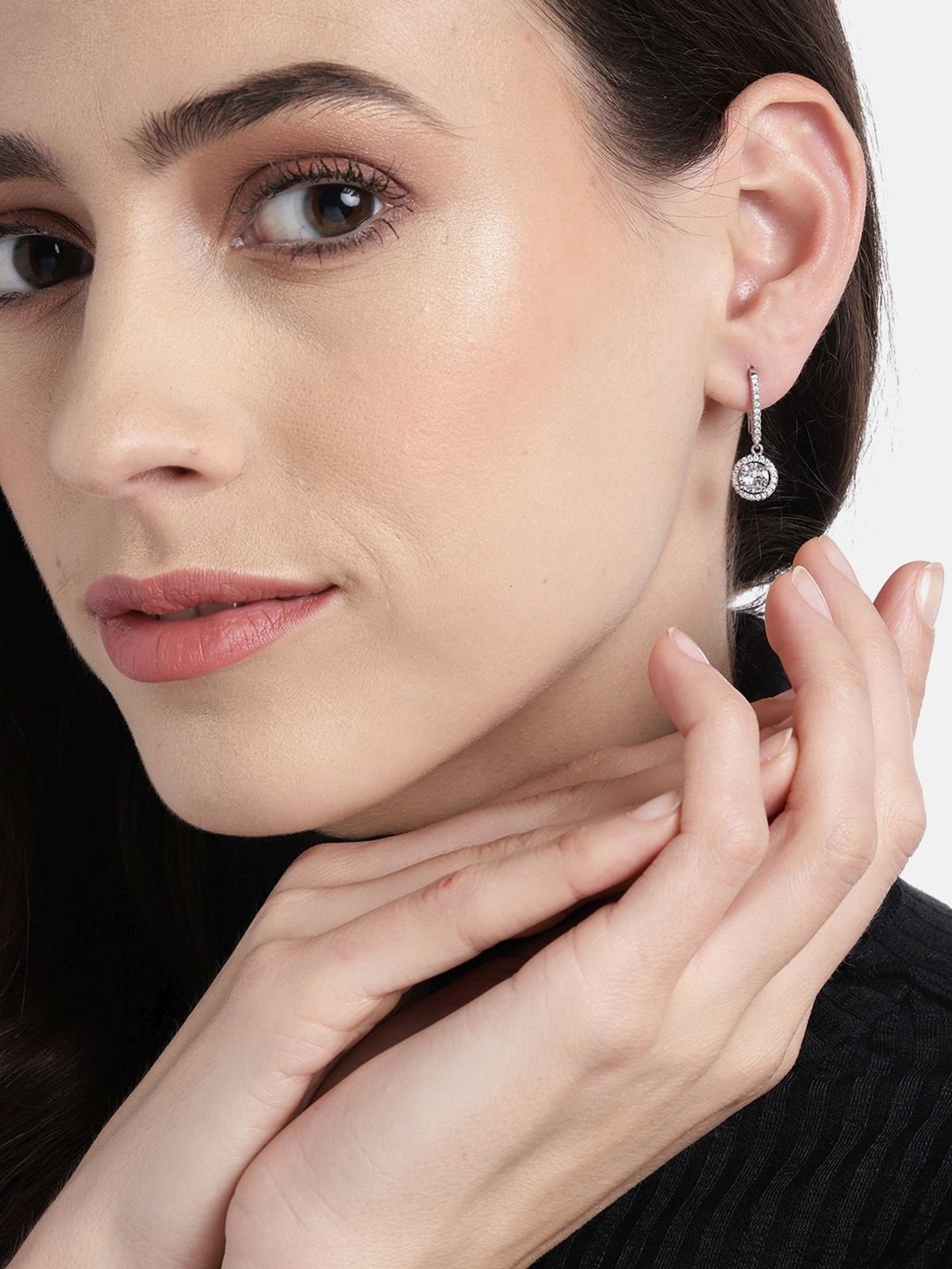 Zavya 92.5 Sterling Silver Earrings for Women