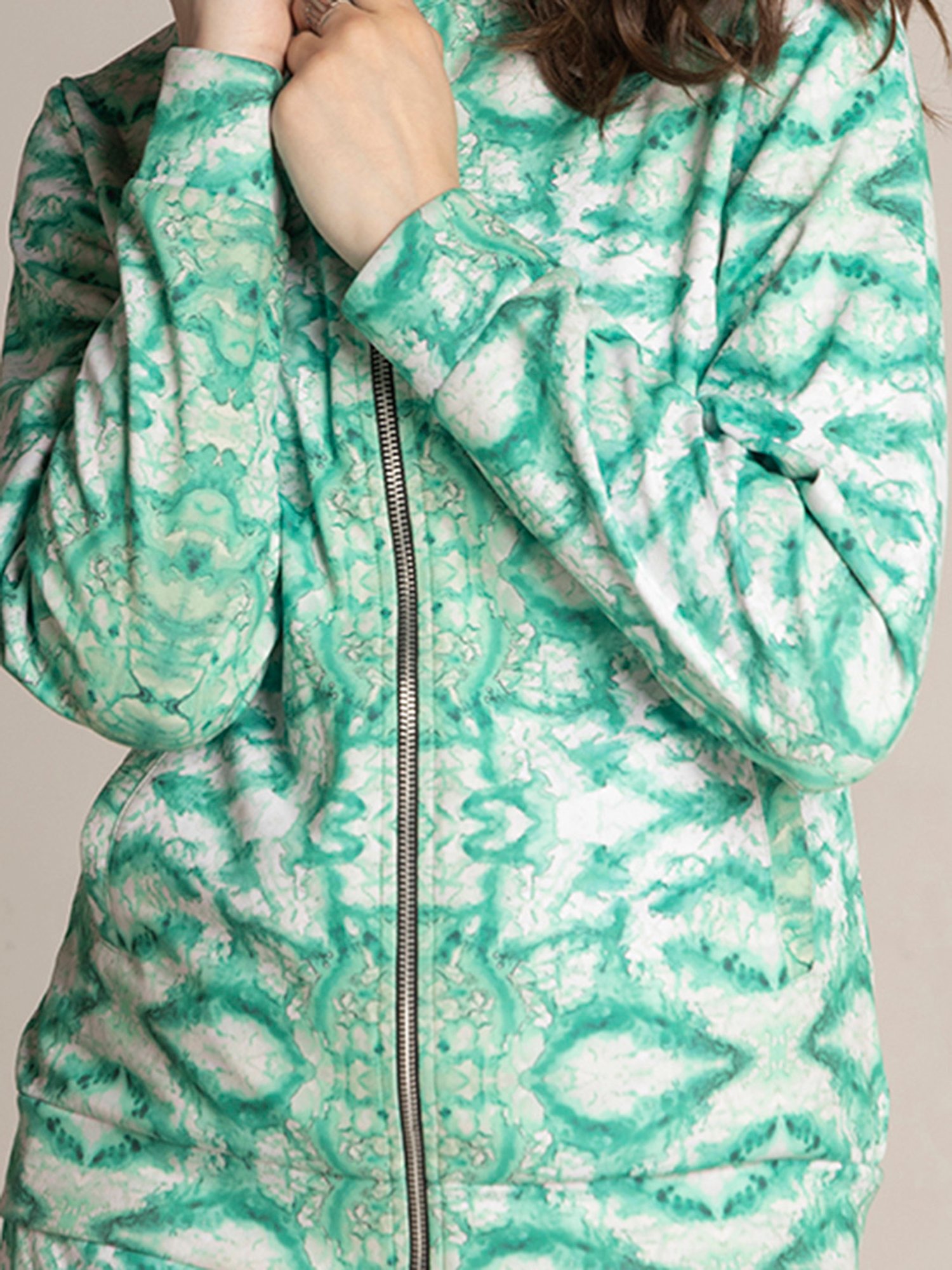 EDRIO Green Printed Tracksuit