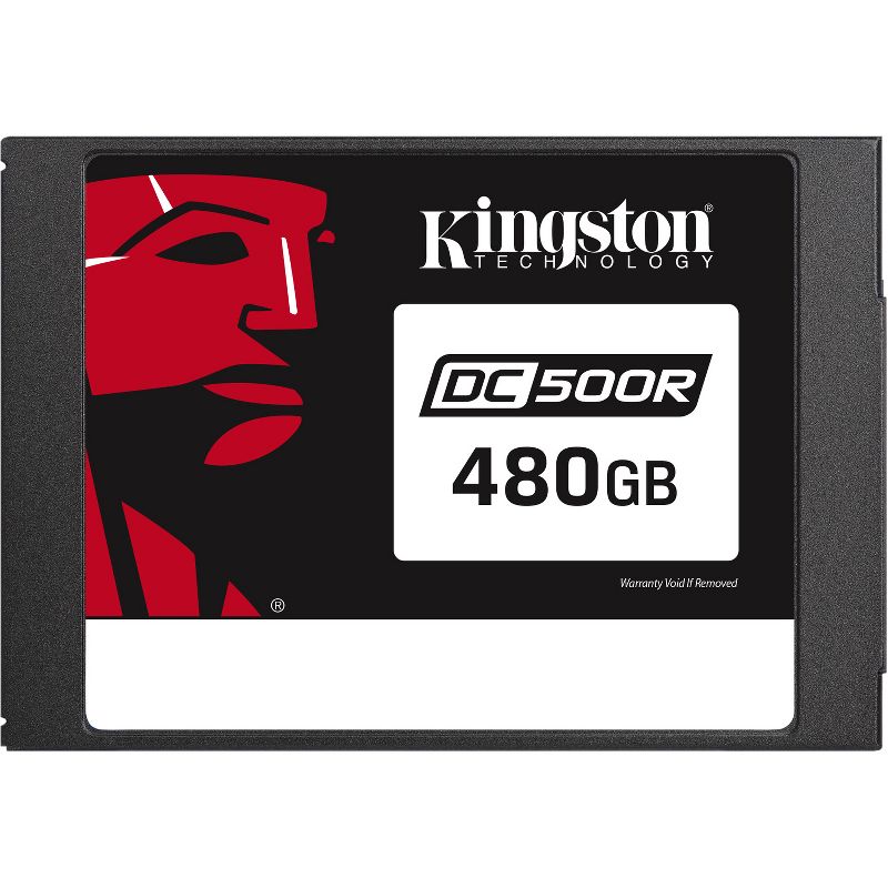 Kingston Enterprise SSD DC500R (Read-Centric) 480GB - 555 MB/s Maximum Read Transfer Rate - 256-bit Encryption Standard - 5 Year Warranty