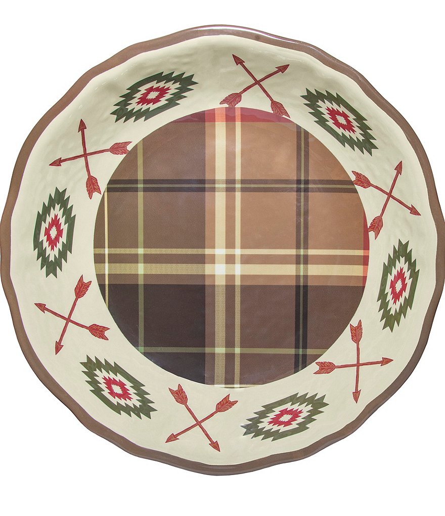 HiEnd Accents Bear Melamine Serving Bowl