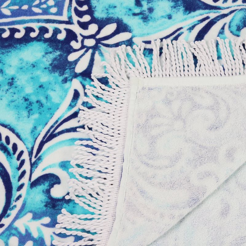 Iveta Abolina Peace Hands Tan Beach Towel - Deny Designs