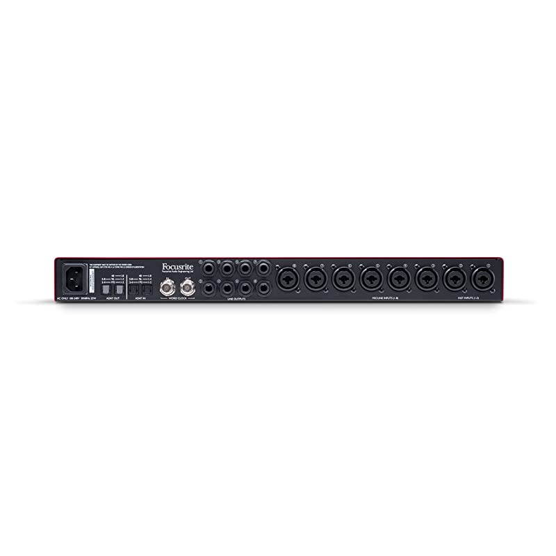 Scarlett OctoPre Dynamic 8-Channel Mic Pre Expansion with Analog Compression, 8 In/8 Out