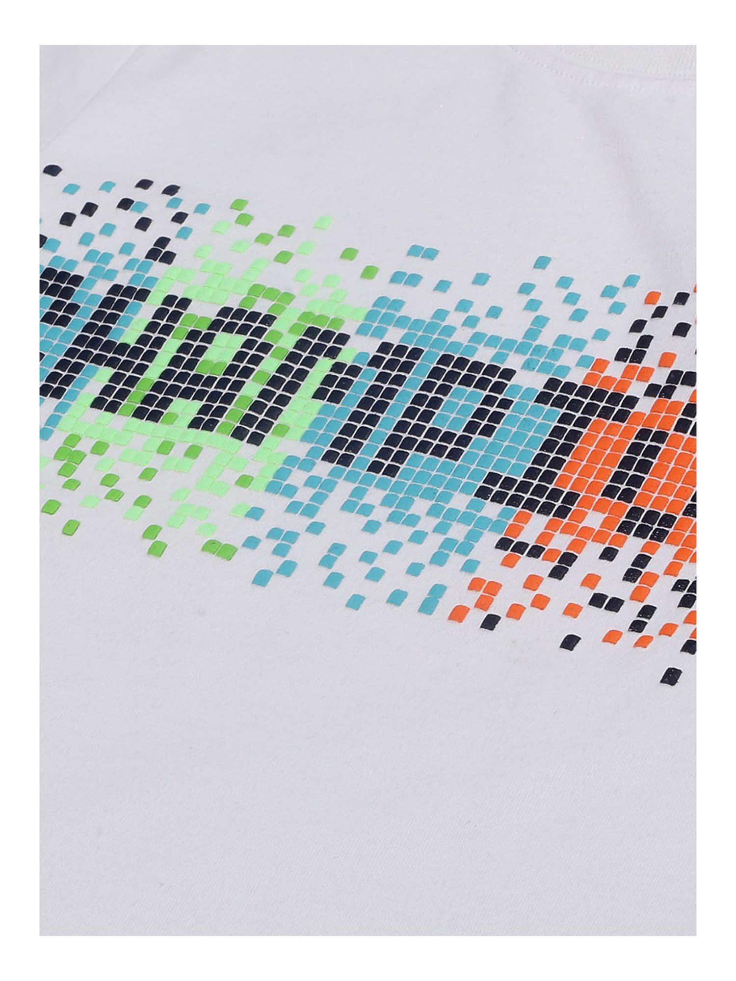 Plum Tree Kids Red & Off White Printed T-Shirt (Pack Of 2)