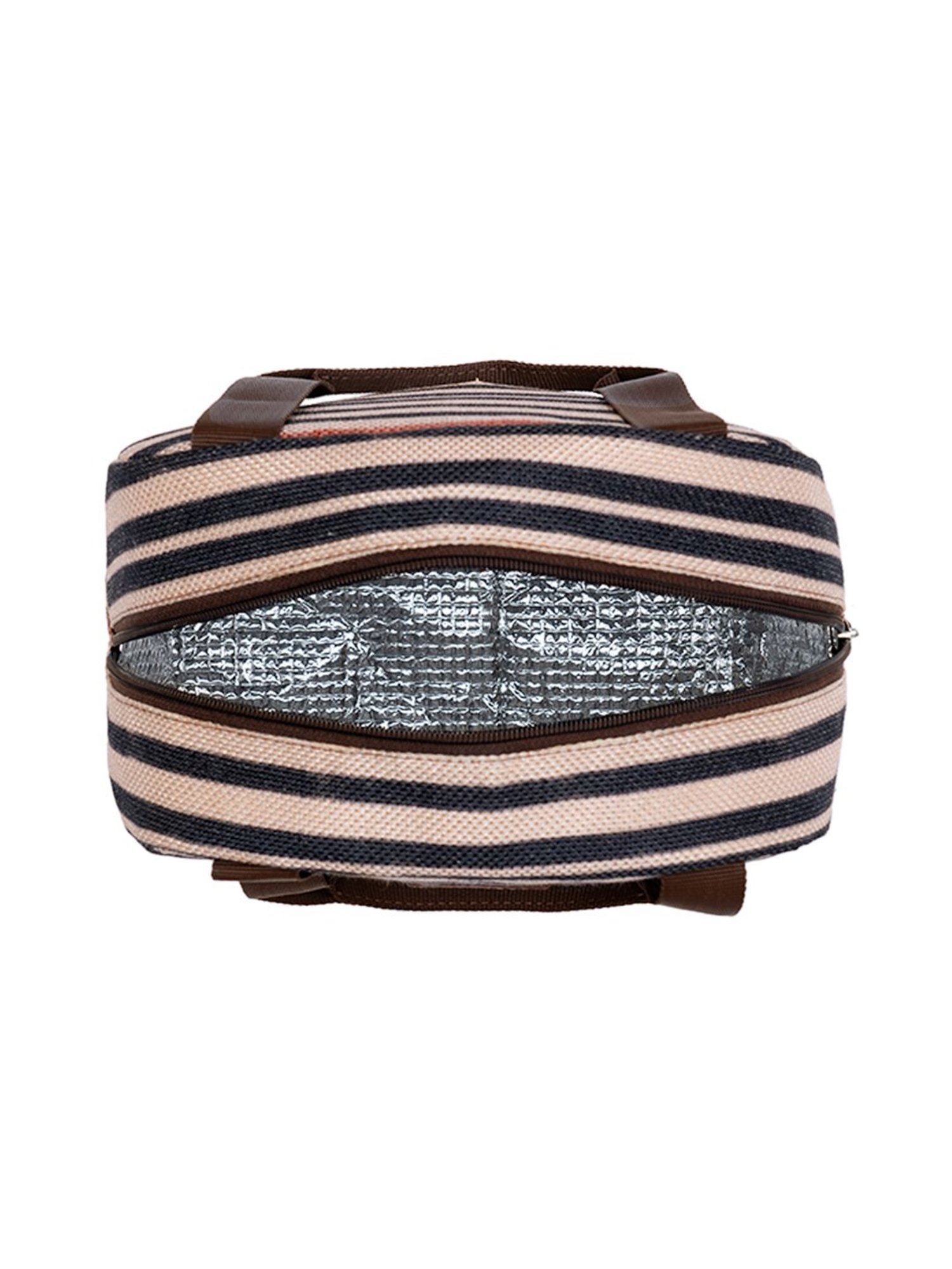 ZOUK Multicolor Striped Lunch Bag