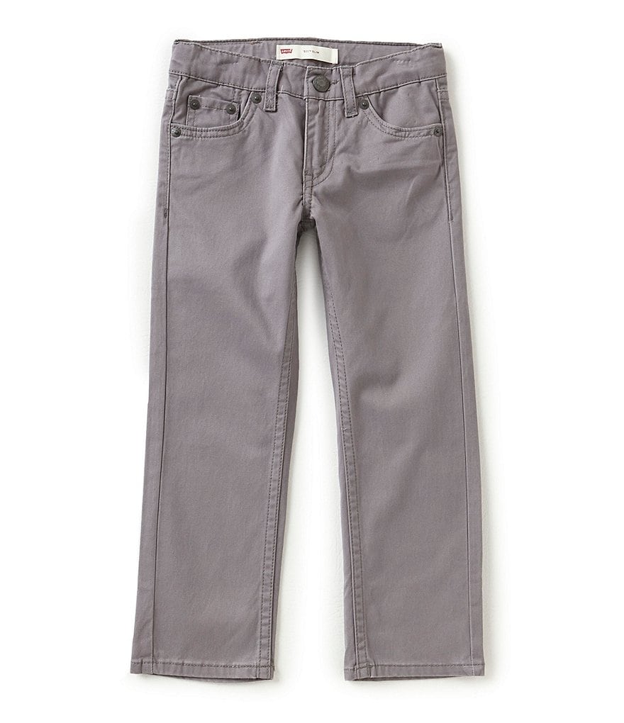 Class Club Little Boys 2T-7 Modern Fit Comfort Stretch Synthetic Pants