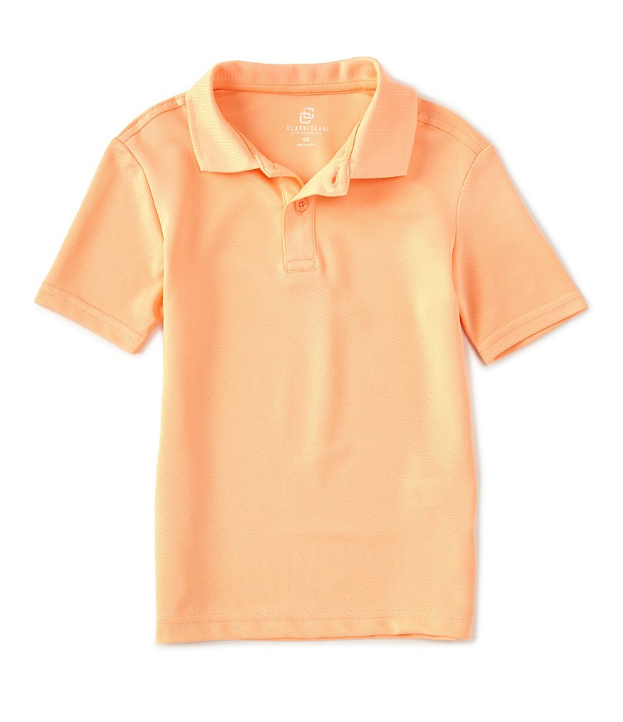 Class Club Little Boys 2-7 Short-Sleeve Synthetic Pique Polo