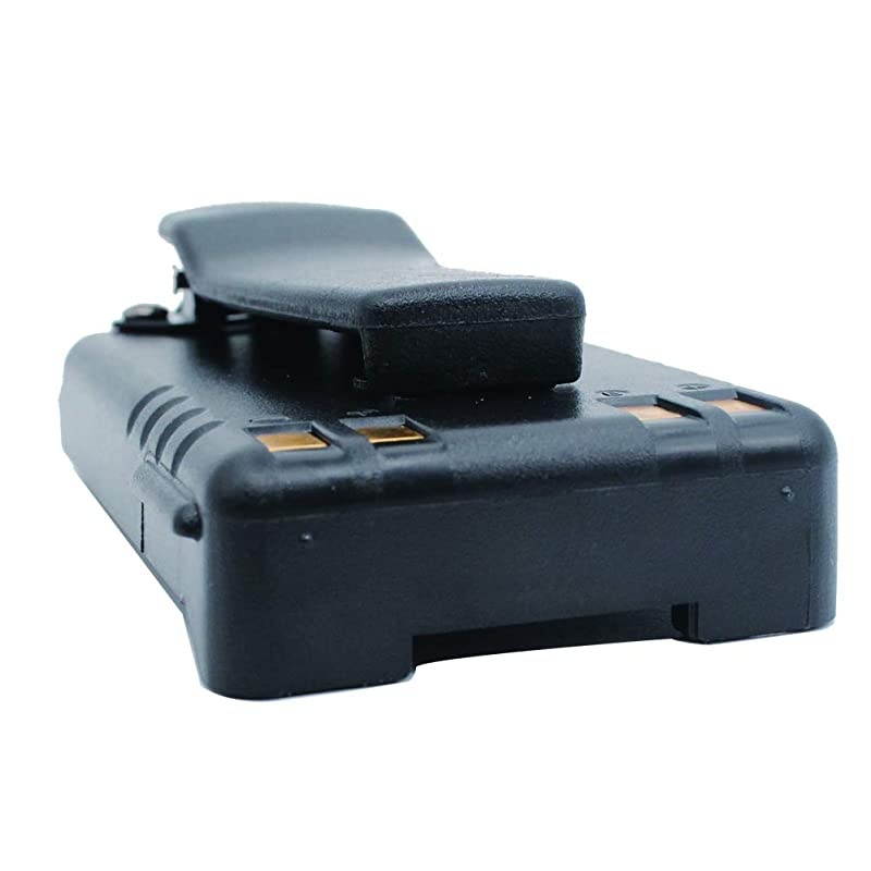 Battery for ICOM IC-F50 IC-F50V IC-F51V IC-M87 IC-M88 IC-E85 IC-V85 Li-ion Battery with Belt Clip 2000mAh