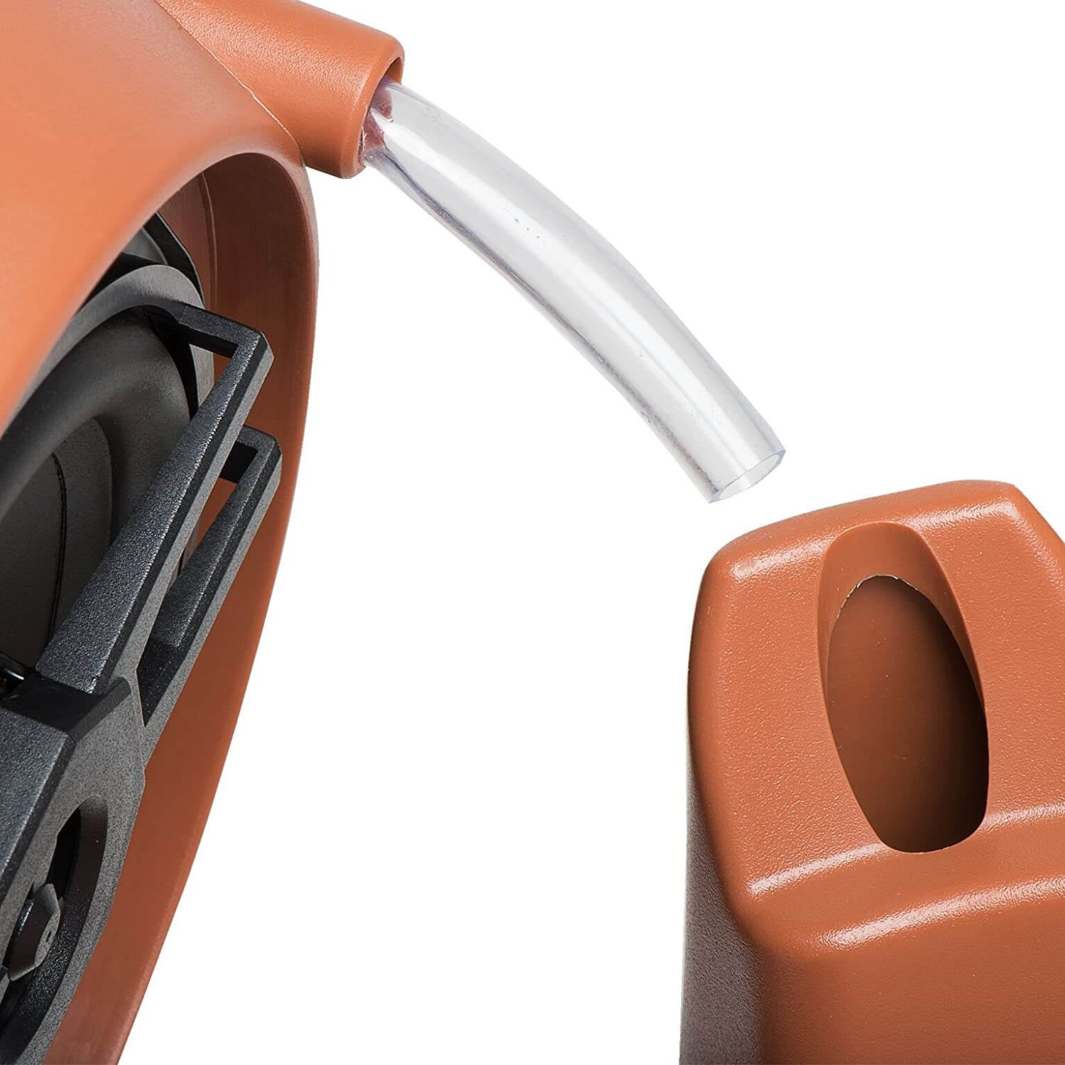 OSD Audio Bluetooth Planter Speakers &ndash; Outdoor Water Drainage Pair, Terra Cotta - BPS520