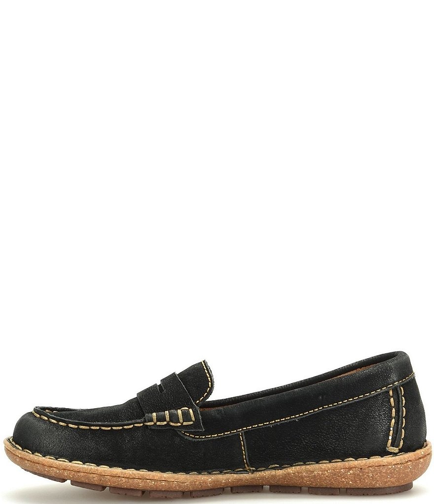 Born Nerina Suede Penny Loafers