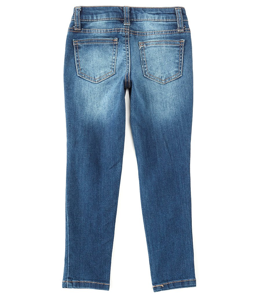 Hippie Girl Little Girls 4-6X Destruction Skinny Jeans