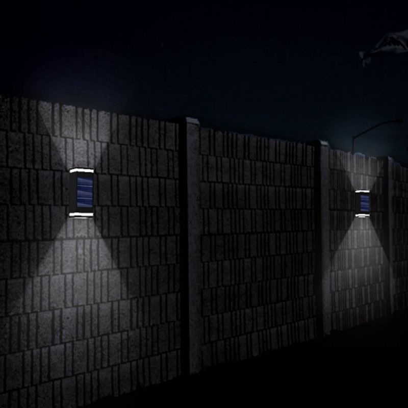 LED Solar Single Direction Outdoor Wall Light - Techko Kobot