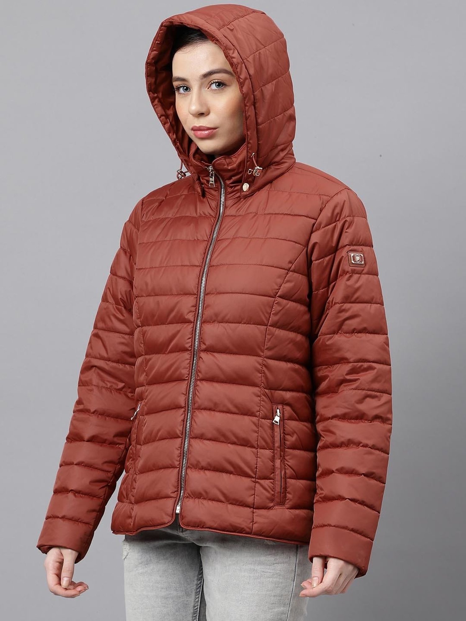 Woods Rust Quilted Jacket