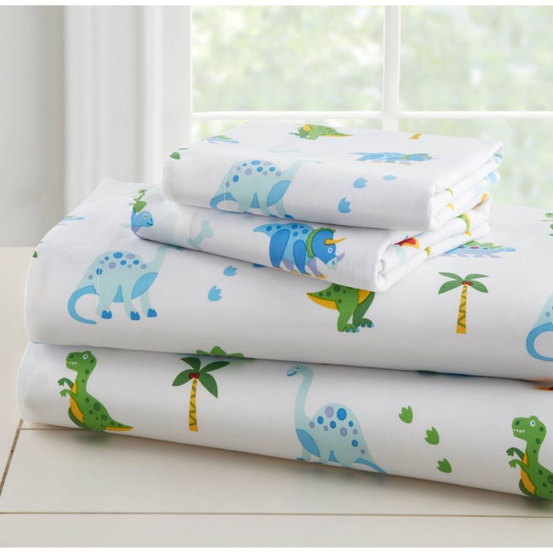 Full Dinosaur Land 100% Cotton Sheet Set - WildKin