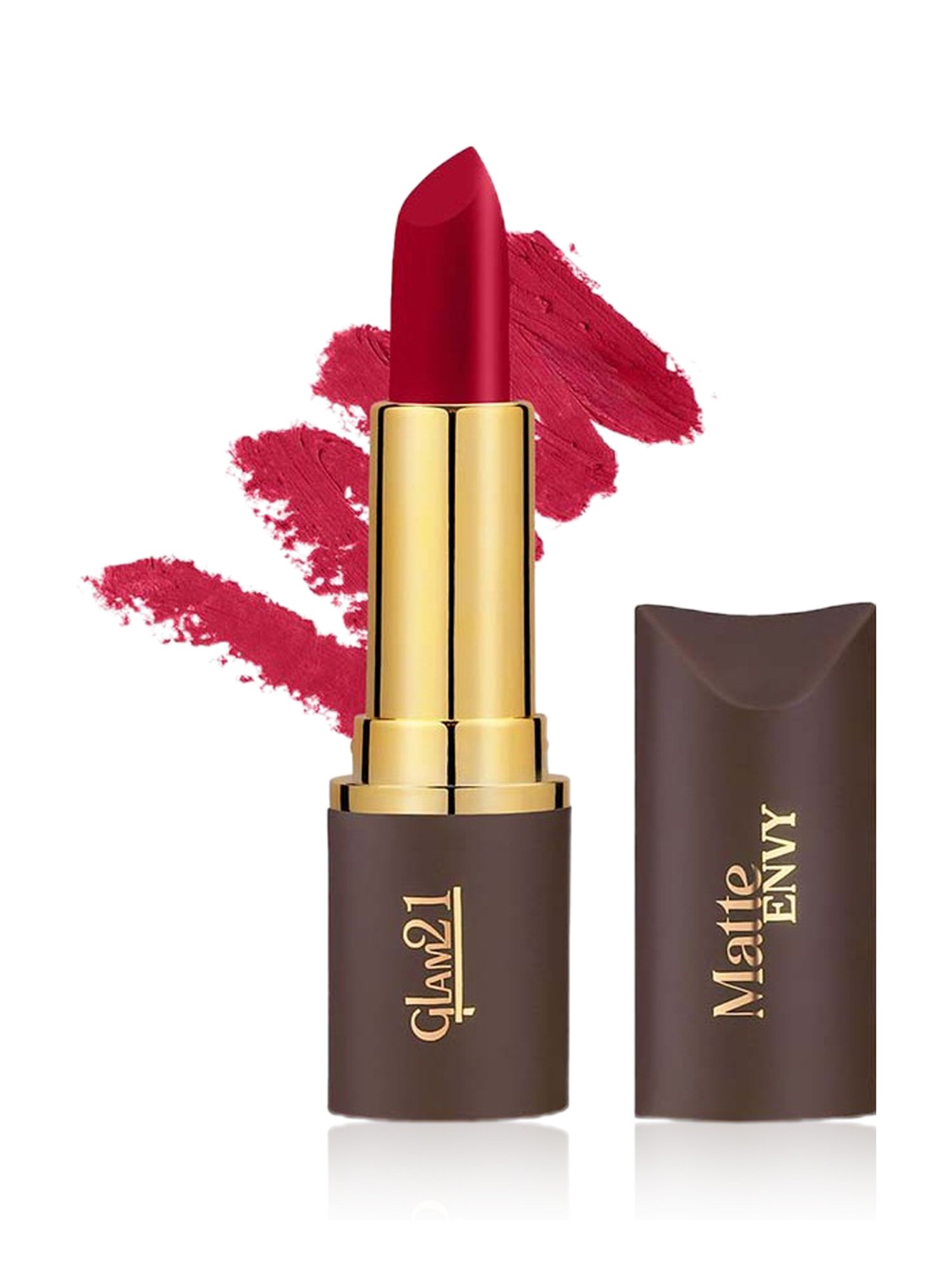 Glam21 Matte Envy Lipstick 03 Red Merlot - 3.5 gm
