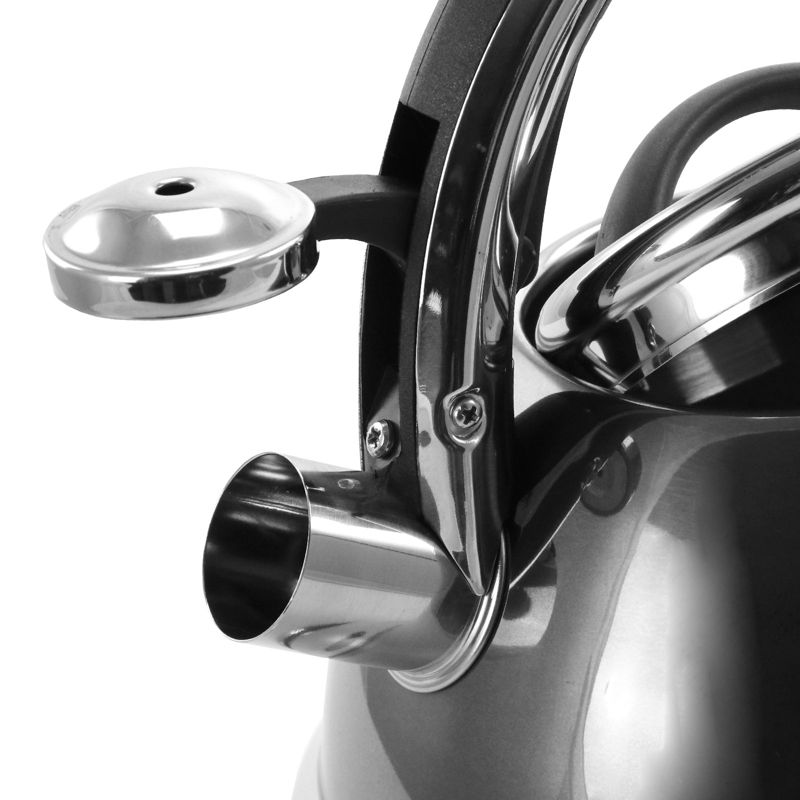 Bonjour Round Glass Teapot with Flavor Lock Infuser (34 oz)