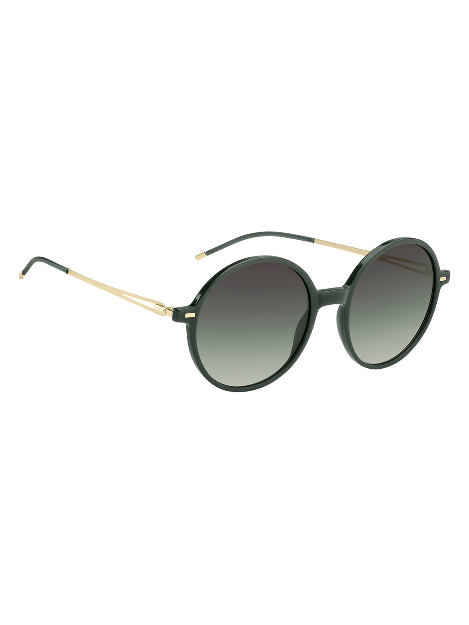 Hugo Boss Grey Round Sunglasses for Women