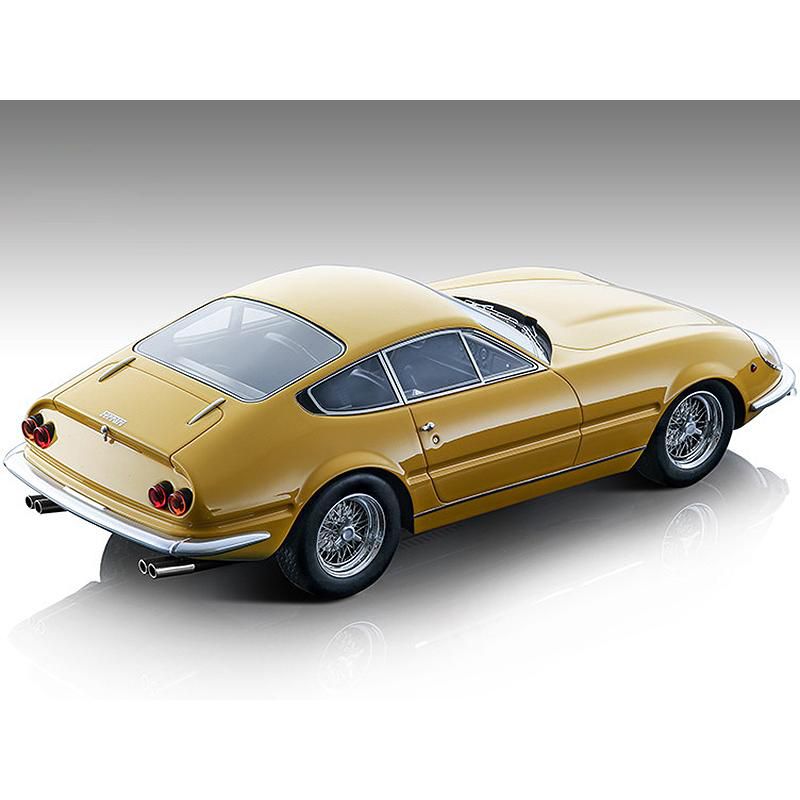 1967 Ferrari 365 GTB/4 Daytona Prototipo Modena Yellow "Mythos Series" Limited Edition to 60 pieces 1/18 Model Car by Tecnomodel