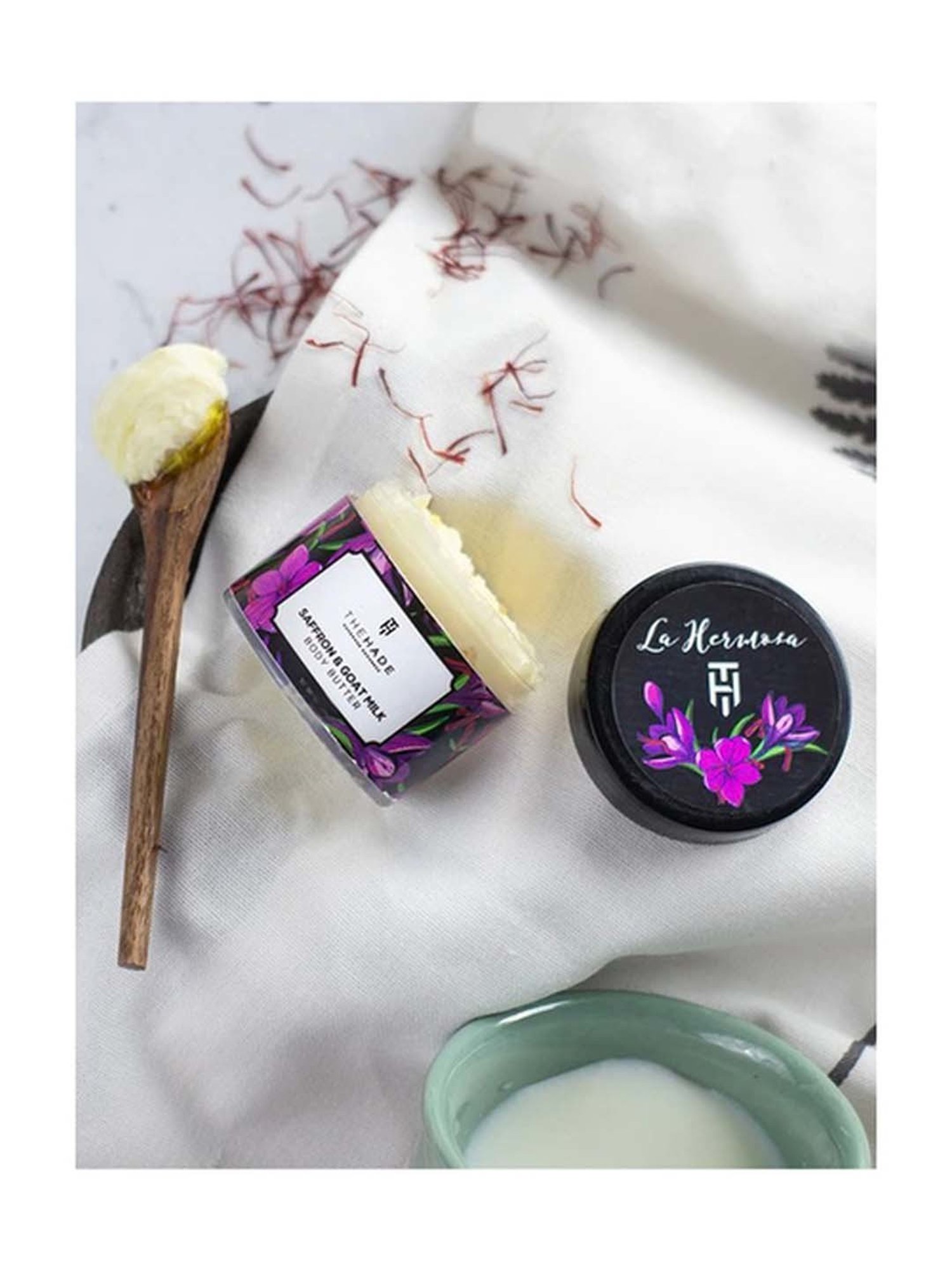 The Hade Saffron and Goat Milk Body Butter - 50 gm