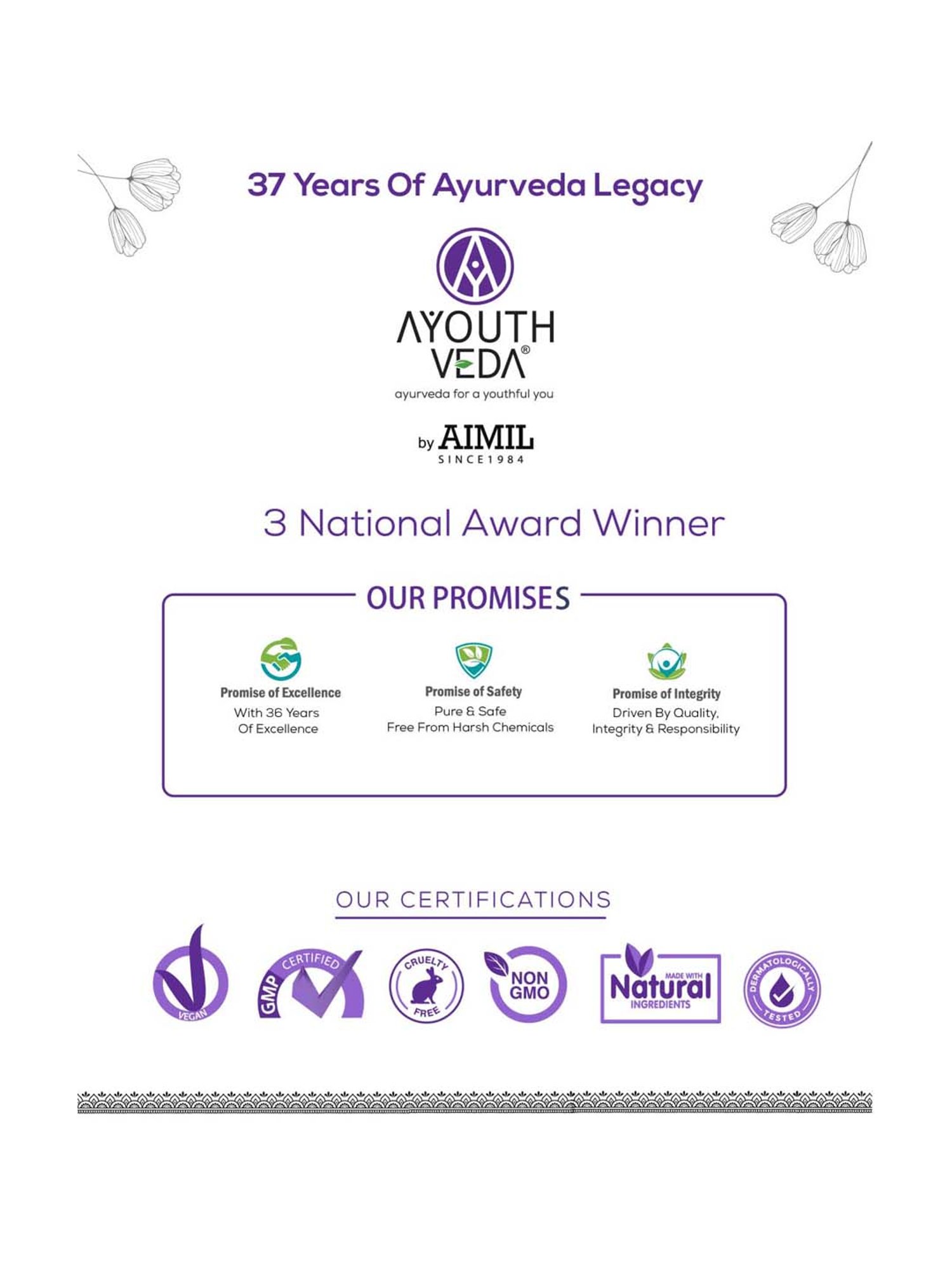 AyouthVeda Oil Control Mattifying Moisturizer Cream - 60 gm