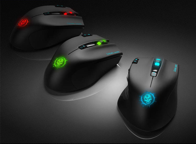 Funtech 2400DPI C20 High End 2.4GHz 8 Keys Breathing Back LightMultimedia Wireless Gaming/Office Mouse Xmas Gift