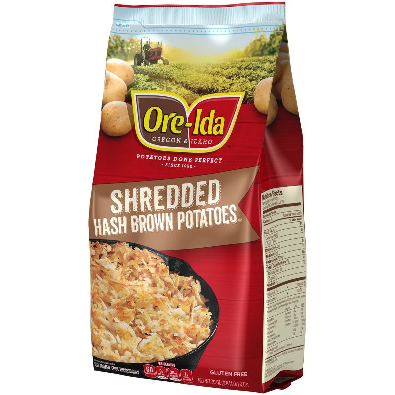 Ore-Ida Shredded Hash Frozen Brown Potatoes - 30oz