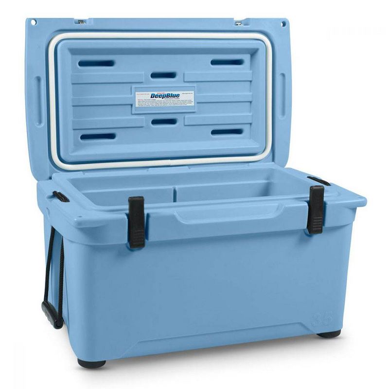 Engel Coolers 35 Quart 42 Can High Performance Roto Molded Cooler, Arctic Blue