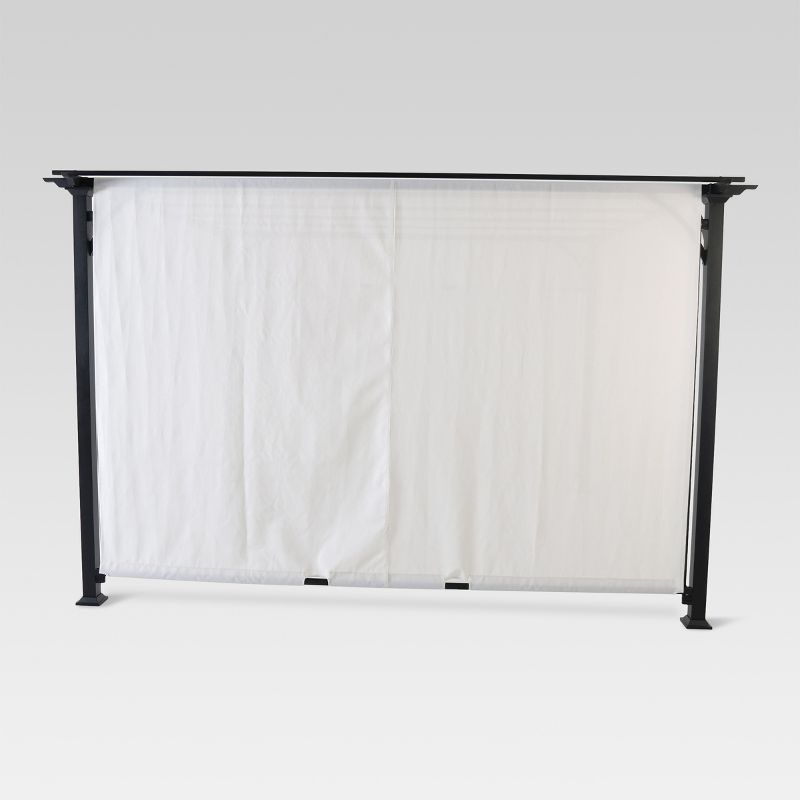 10' x 10' Adjustable Shade Pergola - Black/Gray - Threshold™
