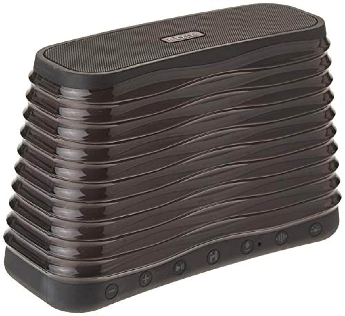 iHome iBT751 Color Changing Bluetooth Stereo Speaker with Disco Rear Projection Lighting