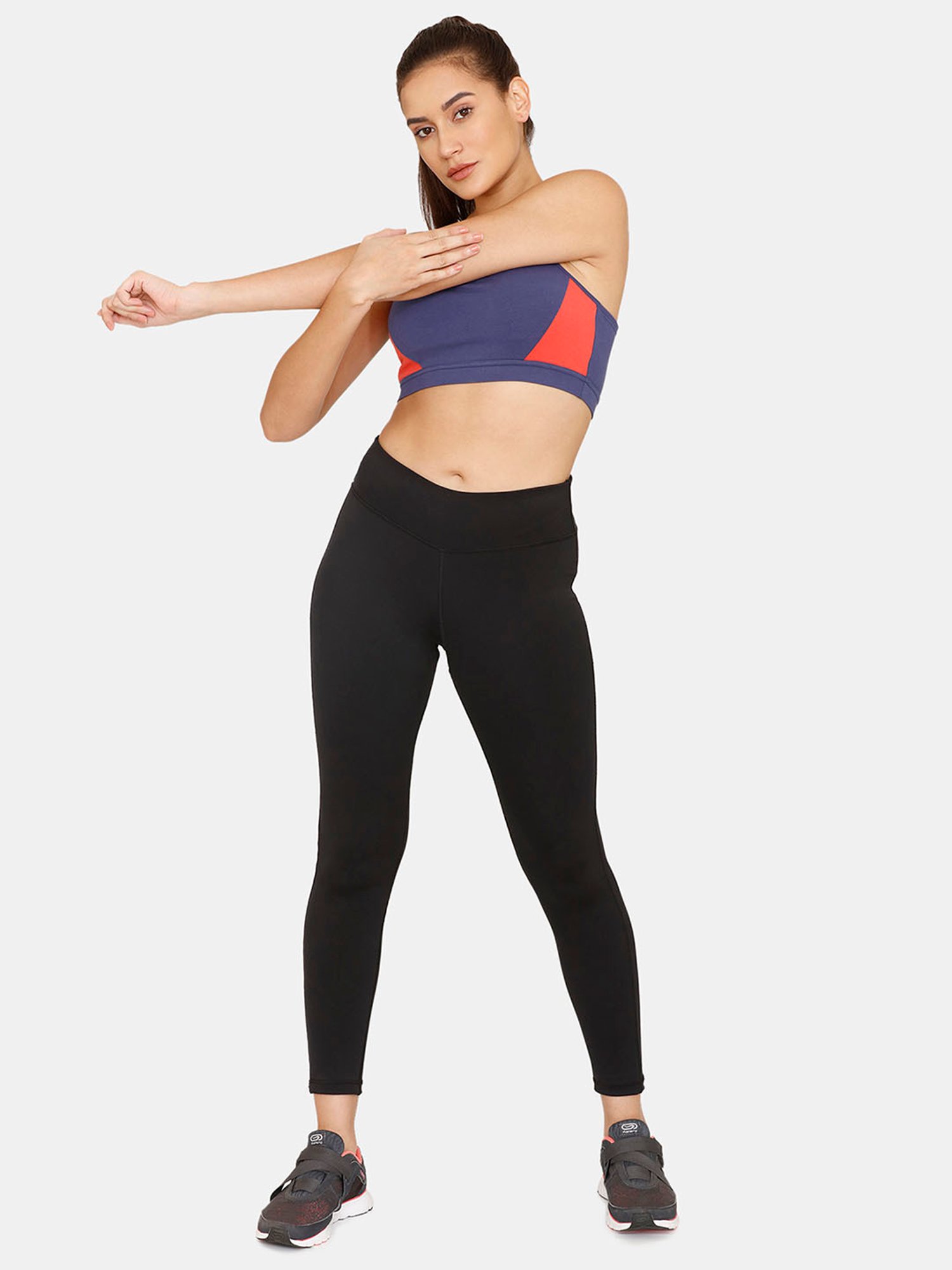 Zelocity by Zivame Blue Sports Bra