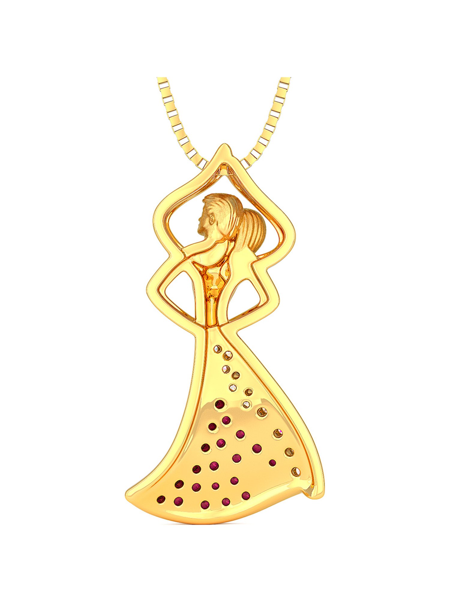 Joyalukkas 22k Gold Pendant without Chain for Women