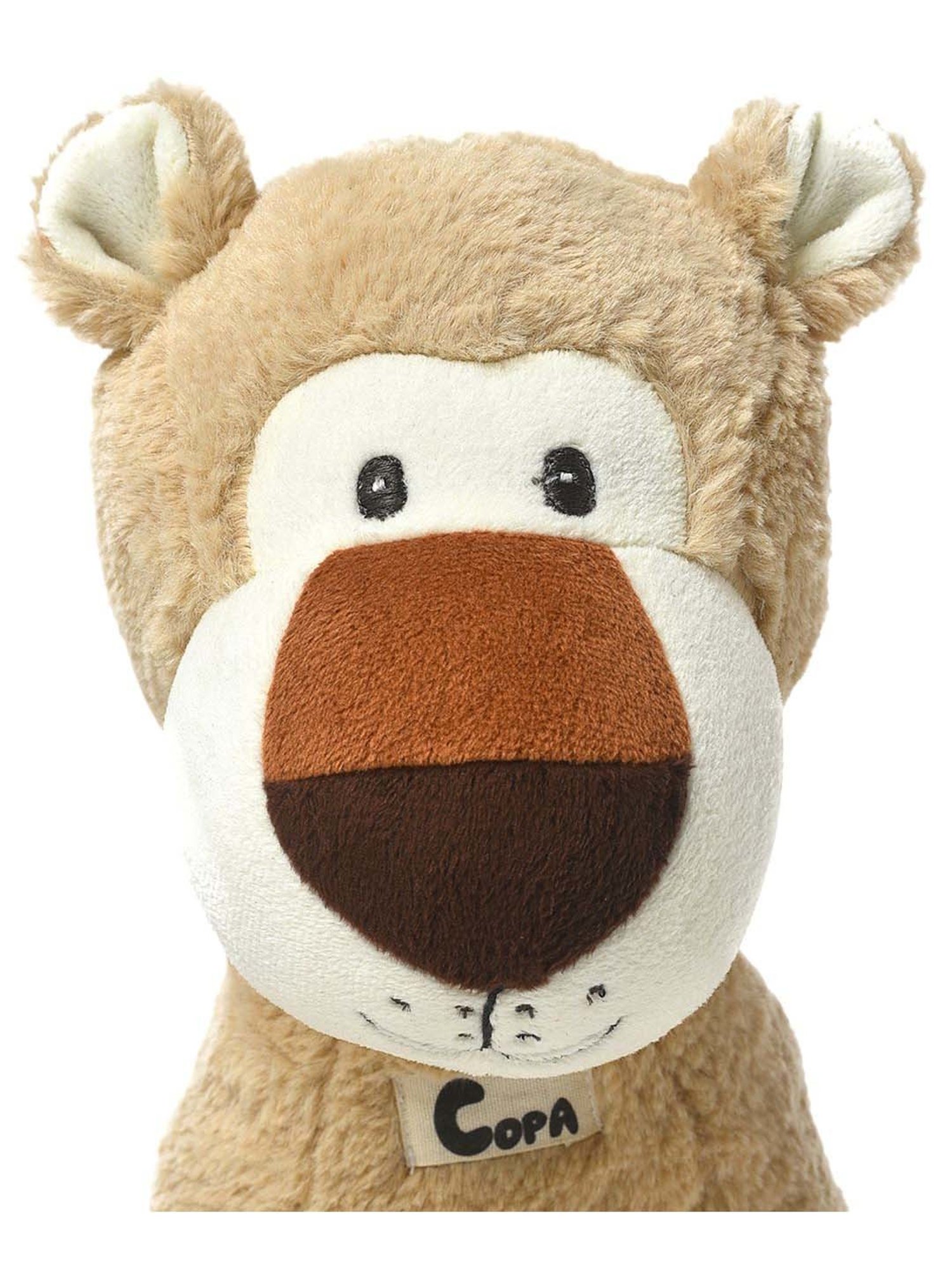 MiArcus Kids Brown & White Lion Cub Soft Toy