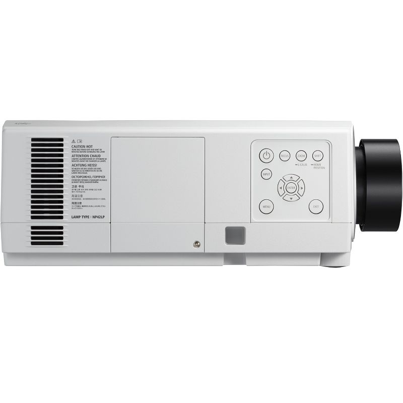 NEC Display NP-PA653U-41ZL LCD Projector - 1920 x 1200 - Ceiling, Rear, Front - 1080p - 4000 Hour Normal Mode - 5000 Hour Economy Mode - WUXGA