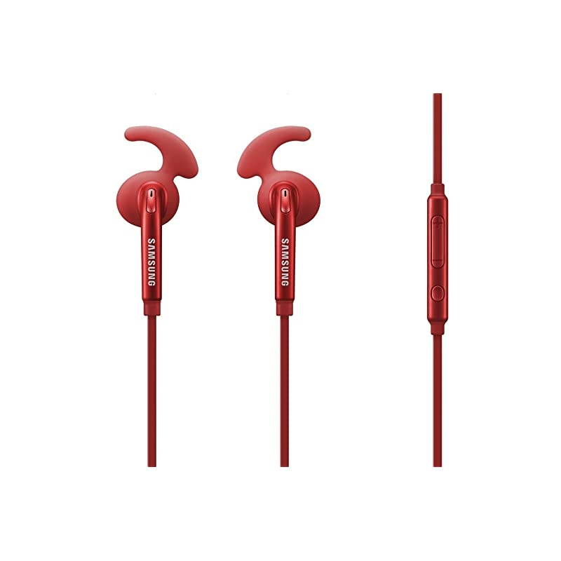 Active InEar Headphones for UniversalSmartPhones Retail Packaging Red EOEG920LREGUS