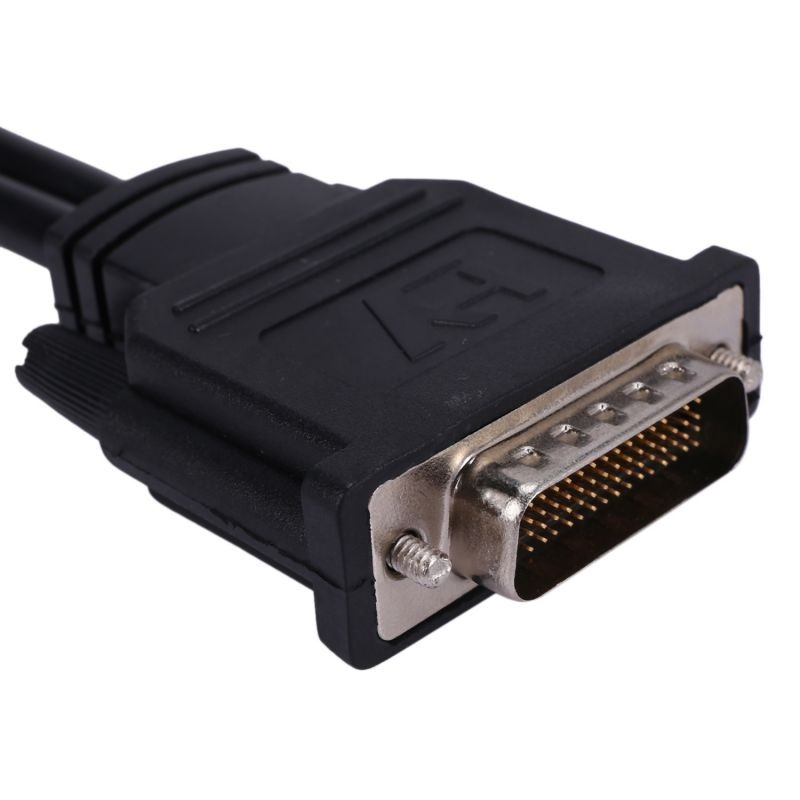 Dms-59 Pin Male To Dual Vga Female Y Splitter Adapter Cable