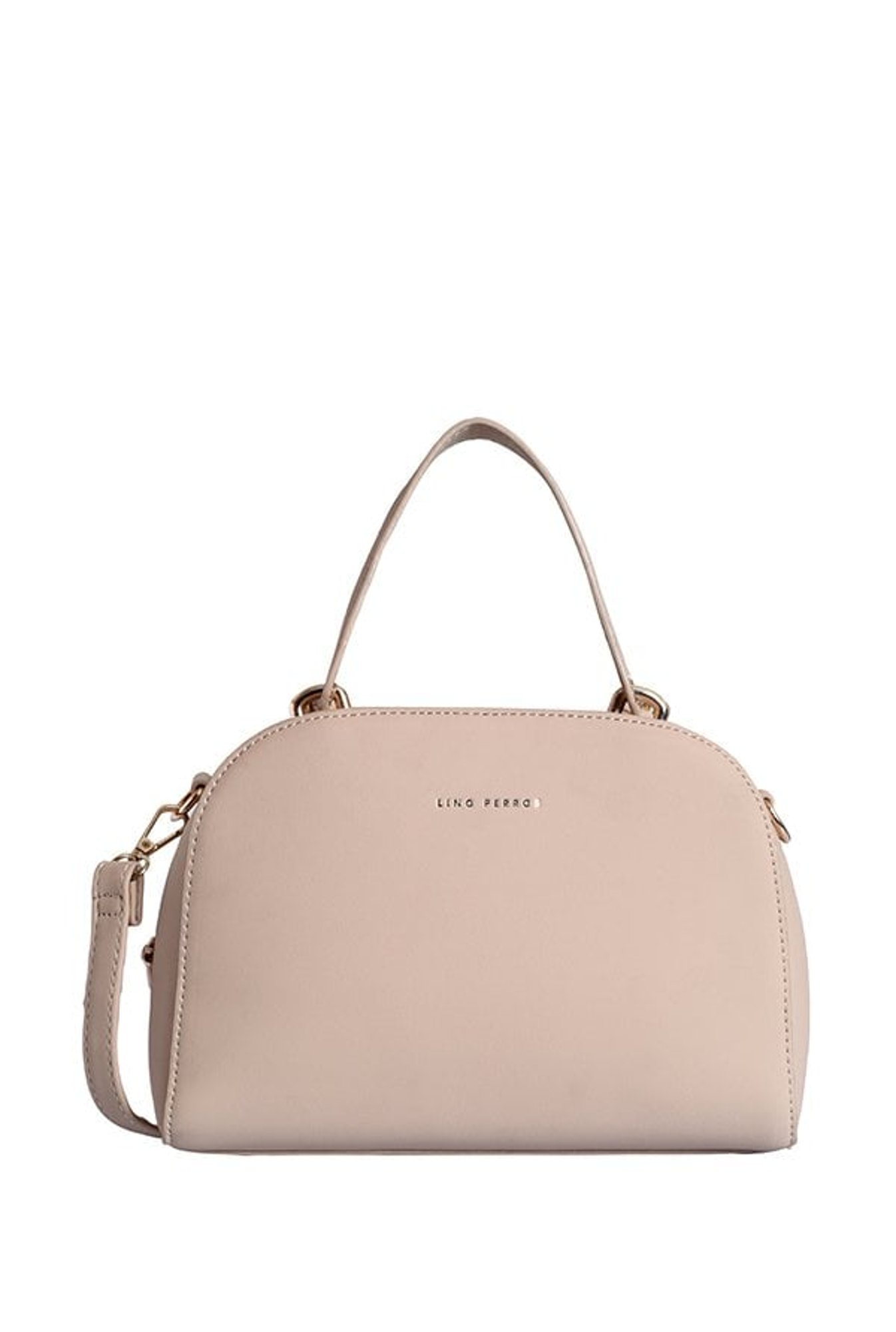 Lino Perros Nude Solid Handbag